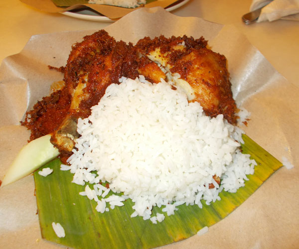 nasi lemak ayam