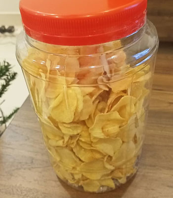 chinese arrowroot chips